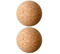 Lot de 2 bouchons de rechange en forme de boule en liège pour bouteilles de vin