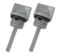 Lot de 2 bouchons de remplissage d'huile avec fonction jauge pour Honda GX140 pour petits systèmes de moteur GX200 déployés dans les services municipaux et utilitaires (22 mm)