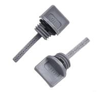 Lot de 2 bouchons de remplissage d'huile avec fonction jauge pour Honda GX140 pour petits systèmes de moteur GX200 déployés dans les services municipaux et utilitaires (18 mm)