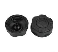 Lot de 2 bouchons de réservoir de carburant noir pour AL-KO PRO 140 QSS pour tondeuses OHV et Loncin LC, remplace la pièce 411919 170870094-0001, pour tondeuse à gazon durable