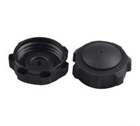 Lot de 2 bouchons de réservoir de rechange en plastique pour 795027 093302 093312 AM104032 Installation facile pour tracteur à gazon D100 D110 D120 L100 LA130 LA175