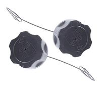 Lot de 2 bouchons de réservoir d'essence multi-combustibles compatibles avec débroussailleuse pour Güde Rotfuchs Zi pper