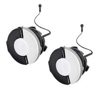Lot de 2 bouchons de réservoir d'huile pour Stihl MS171 MS181 MS210 MS211 MS230 MS231 MS240 MS250 MS251 MS260 MS270 MS280 MS311 MS361 MS391 MS440 MS460 Pièces de rechange pour tronçonneuse Accessoire
