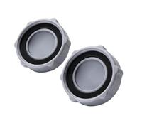 Lot de 2 bouchons de valve de vidange pour piscine Bestway P6h1158 Drain Valve Cap P01006 Pièces de rechange pour toutes les piscines (gris)