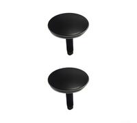 Lot de 2 bouchons de vidange en cuivre 43 mm | Installation sans outil, s'adapte aux canalisations standard pour baignoires et éviers, réutilisable et facile à nettoyer
