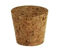 Lot de 2 bouchons d'étanchéité for flacons en verre, diamètre supérieur de 51 mm à 105 mm, bouchon en liège for tubes de laboratoire(67x57x35mm)