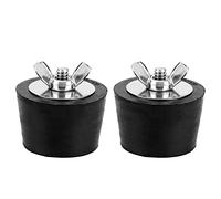 Lot de 2 bouchons d'hivernage en caoutchouc 3,8 cm