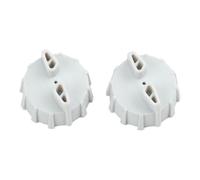 Lot de 2 bouchons d'huile pour scie à perche Greenworks P4360 18 V 099988002015 - Couvercle de remplissage d'huile de rechange