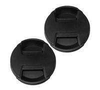 Lot de 2 bouchons d'objectif d'appareil photo 62 mm pour objectif d'appareil photo DX50-250 mm f4.5-6.3, /E10-18 mm f4OSS