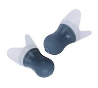 Lot de 2 bouchons d'oreille en silicone, anti-bruit, réutilisables, pour la natation, la plongée avec tuba, pour l'entraînement en piscine, la salle de bain, le bain, les voyages (Boîte de grande