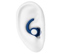 Lot de 2 bouchons d'oreille en silicone doux et confortables pour dormir 28 | Doux, confortable, réutilisable et lavable, pour les personnes dormant sur le côté, les voyages et les avions