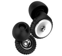 Lot de 2 bouchons d'oreille réutilisables en silicone souple pour réduire le bruit, dormir, se concentrer en profondeur, voyage, bouchons d'oreilles pour protection auditive, adaptés à la majorité des