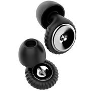 Lot de 2 bouchons d'oreille réutilisables en silicone souple pour réduire le bruit, dormir, se concentrer en profondeur, voyage, bouchons d'oreilles pour protection auditive, adaptés à la majorité des