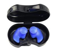 Lot de 2 bouchons d'oreilles de natation en silicone réutilisables et imperméables, protection pour les oreilles avec effacement du nez pour piscine, eau de mer, surf, taille S