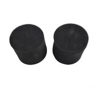 Lot de 2 bouchons en mousse à cellules ouvertes pour haut-parleur pour optimisation de la réponse en fréquence audio dans des espaces d'écoute restreints (90 x 80 mm)