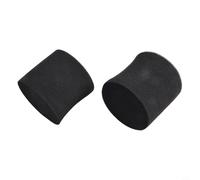 Lot de 2 bouchons en mousse pour port de haut-parleur conçus pour minimiser la résonance des basses pour un son plus clair (90 x 80 mm)