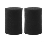 Lot de 2 bouchons en mousse pour port de haut-parleur, piège à cellules ouvertes pour aérations arrière, réduit les basses près des murs, 35 à 65 mm de diamètre, 50 à 65 mm de hauteur, noir (35 x 50)