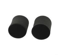 Lot de 2 bouchons en mousse pour port de haut-parleur pour une meilleure réponse en fréquence et un son amélioré, idéal pour les configurations de haut-parleurs près des murs (80 x 80 mm)