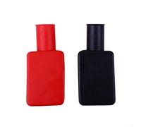 Lot de 2 bouchons isolants pour bornes de batterie de voiture - Résistants à la chaleur - Pour bornes de batterie positives et négatives - 200 °C - Noir et rouge