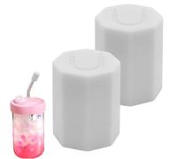 Lot de 2 bouchons magnétiques de rechange pour couvercles de bouteilles, accessoires de protection contre les déversements, parfaits pour les activités de plein air, la plage, les pique-niques