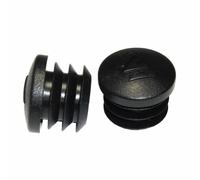 Lot De 2 Bouchons Pour Cintre Ergotec 19 Mm Noir