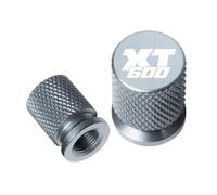 Lot de 2 Bouchons Valve Pneu CNC Bouchons Valve P pour XT600 XT 600 1984 1985 1986 XT600Z XT600E XT600ZE Z E ZE TENERE Accessoires Moto - Bouchon De Valve Pneu(Grey)
