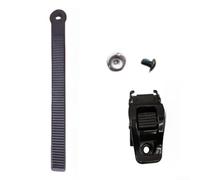 Lot de 2 boucles à cliquet pour snowboard avec sangles, système de fixation de languette, construction en acier-plastique, pour outils de réglage de snowboard (F)