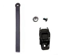 Lot de 2 boucles à cliquet pour snowboard avec sangles, système de fixation de languette, construction en acier-plastique, pour outils de réglage de snowboard (D)