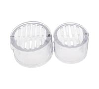 Lot de 2 boucles de queue de cheval à forte tenue, design antidérapant, 3,1 cm de diamètre, petites boucles à bouton-pression pour queue de cheval, volume élevé, pour femmes, filles, fitness, voyage