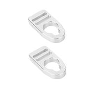 Lot de 2 boucles de rechange en alliage d'aluminium pour sangles de siège de chaises Emotion et Lifetime