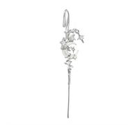 Lot de 2 boucles d'oreilles Mythe de la lune avec crochet à aiguille, boucles d'oreilles créatives StarMoon, lune et étoile, boucles d'oreilles grimpantes, boucles d'oreilles uniques, gothiques, punk