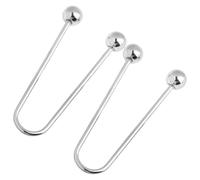 Lot De 2 Boucles Élégantes En Spirale En Métal Broche À Double Tête Pour Éviter Les Dysfonctionnements La Garde-robe Fixation Des Boutons Vêtements Boucles Protection La Privée