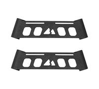 Lot de 2 boucles triangulaires, forte résistance à la traction, support de séchage stable, triangle de camping, boucle latérale d'étagère, trépied de camping facile à utiliser