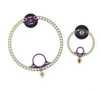 Lot de 2 boucles UHF VHF pour 400-470 MHz et 80-200 MHz, mini boucle de réglage en forme de donut avec impédance de 50 Ohm pour récepteur, design compact pour l'extérieur