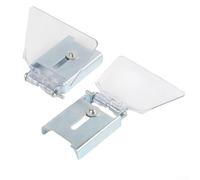 Lot de 2 boucliers de sécurité de rechange pour meuleuse d'établi de 50 mm de largeur avec support de montage (A)