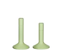 Lot de 2 Bougeoirs Kindred Vert Clair