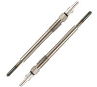 (Lot de 2) Bougie de préchauffage 1,3l JTD 1,3 CDTi Mito Doblo Fiorino Idea Panda Grande Punto Qubo 500 Musa Ypsilon Agila Astra H Combo Corsa C & D Meriva Tigra TwinTop Ignis Splash Swift Wagon R+
