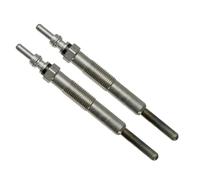 (Lot de 2) Bougie de préchauffage compatible avec SOLENZA CLIO 2 KANGOO SCENIC TRAFIC SAMURAI 1,9 D D55 D65 (Avec Type Moteur F8Q_620/622/632/662/784/786/790)