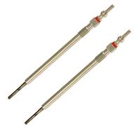 (Lot de 2) Bougie de préchauffage pour 207 CC SW 208 308 407 807 508 5008 RCZ Expert Teepe Traveller Partner Jumper Berlingo C3 Picasso C4 Cactus C5 C8 Jumpy DS3 DS4 DS5 1,6 1,6l 2,0 2,0L Hdi BlueHDI