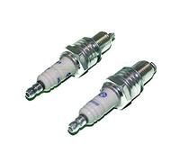 Lot de 2 bougies d'allumage compatibles avec groupe électrogène YATO YT-85453 (YT - 85453)
