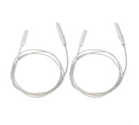 Lot de 2 bougies d'allumage électroniques fiables pour cuisinière à gaz avec câblage étendu, compatible avec la plupart des marques de cuisinières à gaz (40 mm)