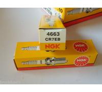 LOT DE 2 BOUGIES NGK CR7EB YAMAHA SUZUKI KAWASAKI HONDA