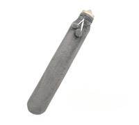 Lot de 2 bouillottes chaudes en peluche avec housse souple et chauffe-mains, chaleur naturelle, L Pour Ventre Cou(Grey)