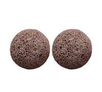 Lot de 2 boules de pierre ponce pour callosités - Durabilité - Utilisation | Durabilité - La pierre ponce poreuse élimine les callosités pour les voyages quotidiens et les soins des pieds à la maison