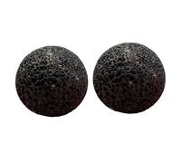 Lot de 2 boules de pierre ponce pour callosités Poreuses Durabilité | Durabilité - La pierre ponce poreuse élimine les callosités pour les voyages quotidiens et les soins des pieds à la maison