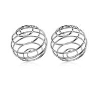 Lot de 2 boules mélangeuses en acier inoxydable, boules shaker, boules shaker protéinées, boules mélangeuses pour bouteilles mélangeuses, fouet métallique, boules de mélange pour boissons protéinées