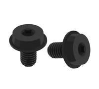 Lot de 2 boulons de lame de scie circulaire noirs en acier pour scie à onglet DeWalt DWS716XPS DWS779 DWS715 DWS713 DCS361M1 648697-00