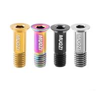 Lot de 2 boulons de poulie de roue de dérailleur arrière conçus avec précision pour Sram léger mais design (noir)