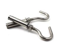 Lot de 2 boulons d'expansion M12 en acier inoxydable 304