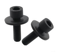 Lot de 2 boulons hexagonaux de serrage à lame pour scies circulaires BSS610 BSS611 DSS610 DSS611, DSS611, DSS611, DSS611, DSS611, M6 x 20, pièce de rechange (pièce n° 266133-3)